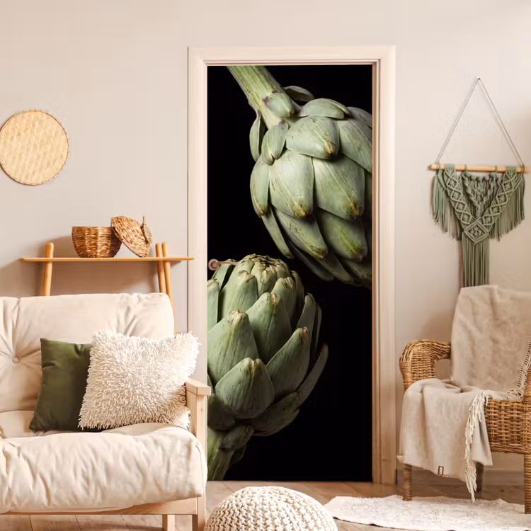 Deursticker - Artisjok - Groen - Eten — 4