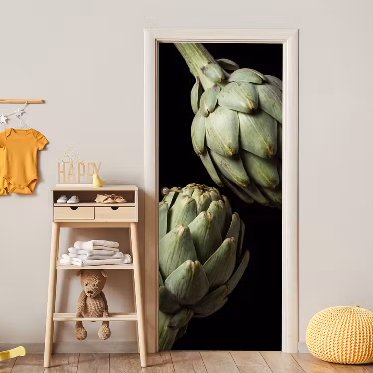 Deursticker - Artisjok - Groen - Eten — 6
