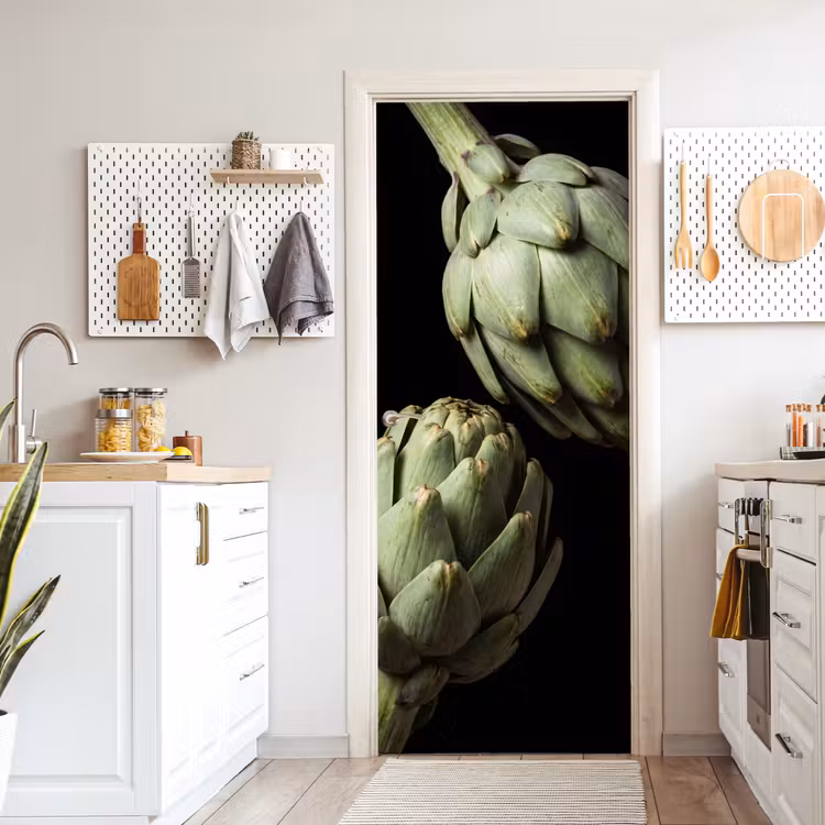 Deursticker - Artisjok - Groen - Eten — 7