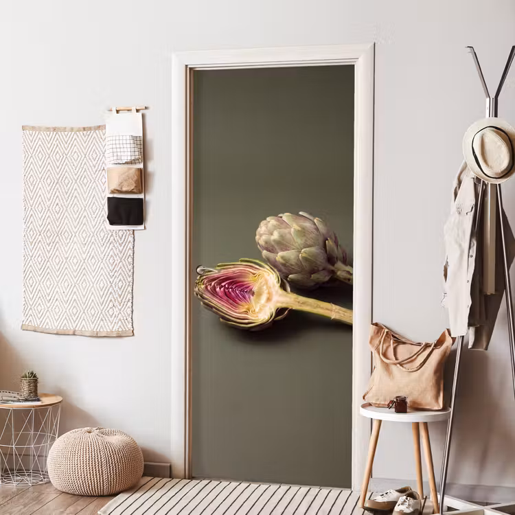 Deursticker - Artisjok - Paars - Voedsel — 8