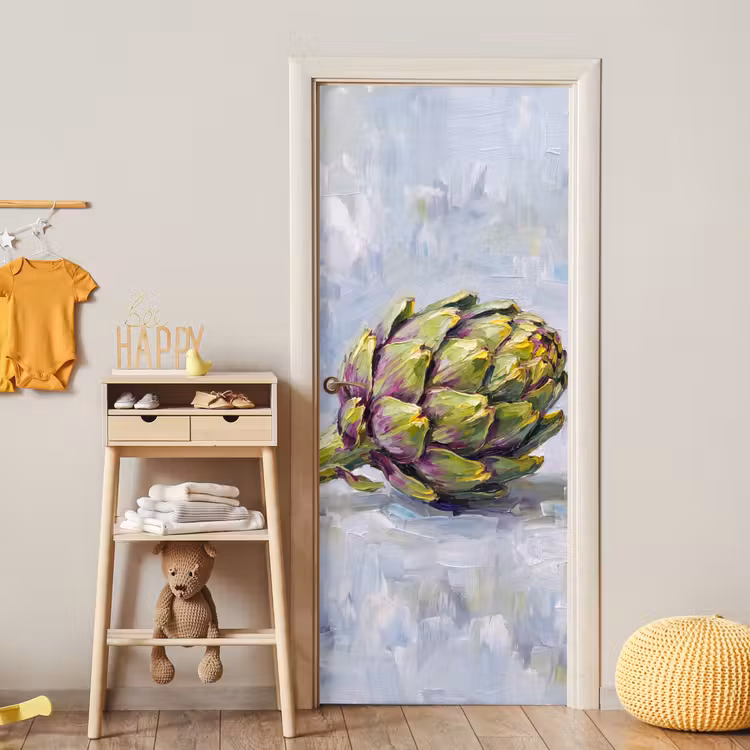 Deursticker - Eten - Artisjok - Modern — 6