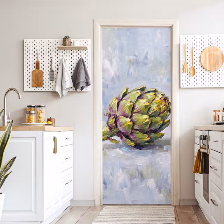 Deursticker - Eten - Artisjok - Modern — 7