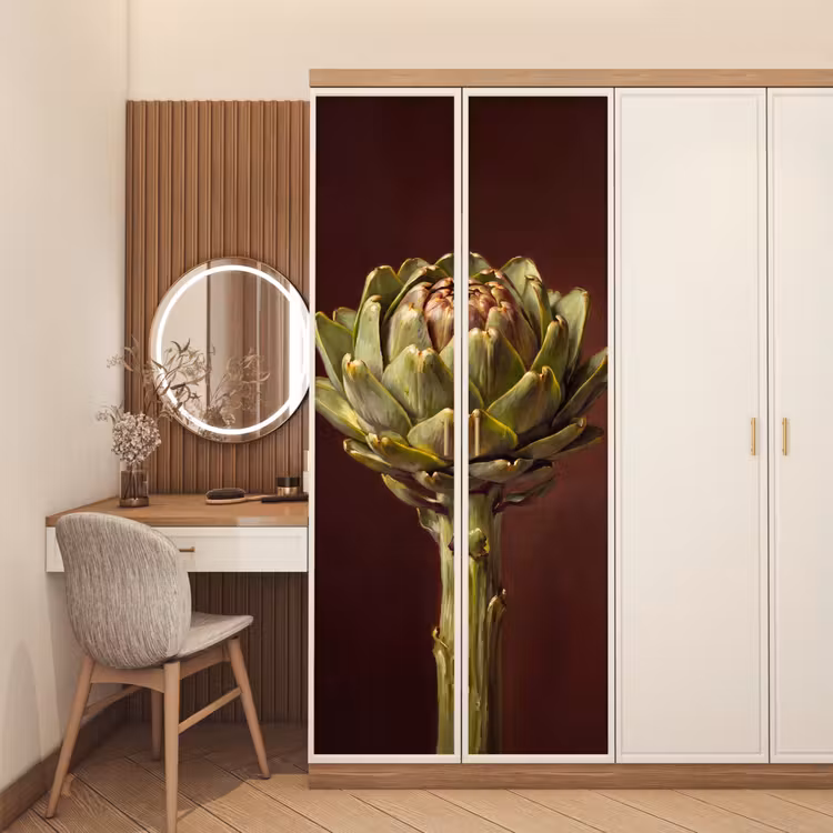 Deursticker - Groente - Artisjok - Groen — 5