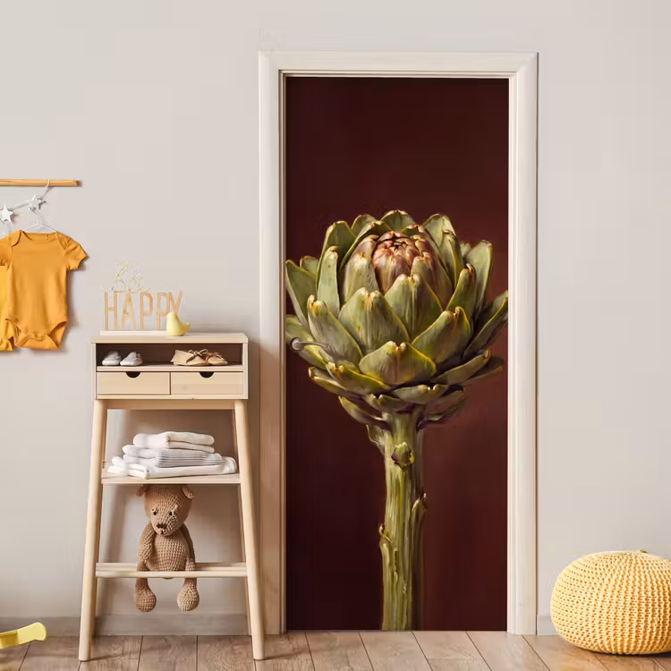 Deursticker - Groente - Artisjok - Groen — 6