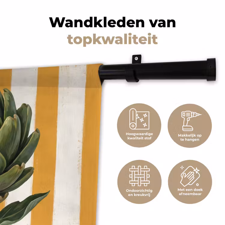 Wandkleed - Artisjok - Modern - Groente — 3