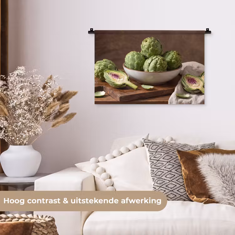 Wandkleed - Groenten - Artisjok - Keuken — 4