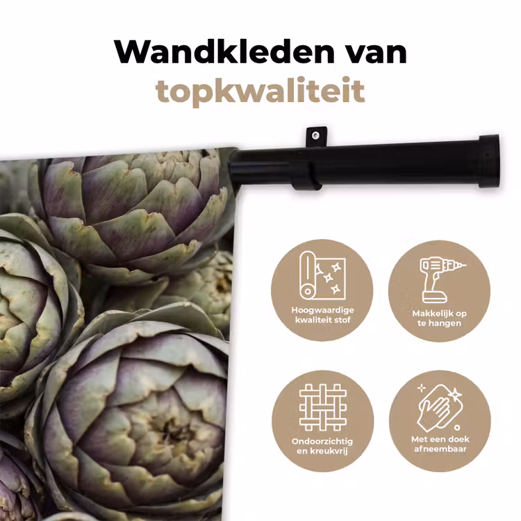 Wandkleed - Groenten - Vers - Eten — 3