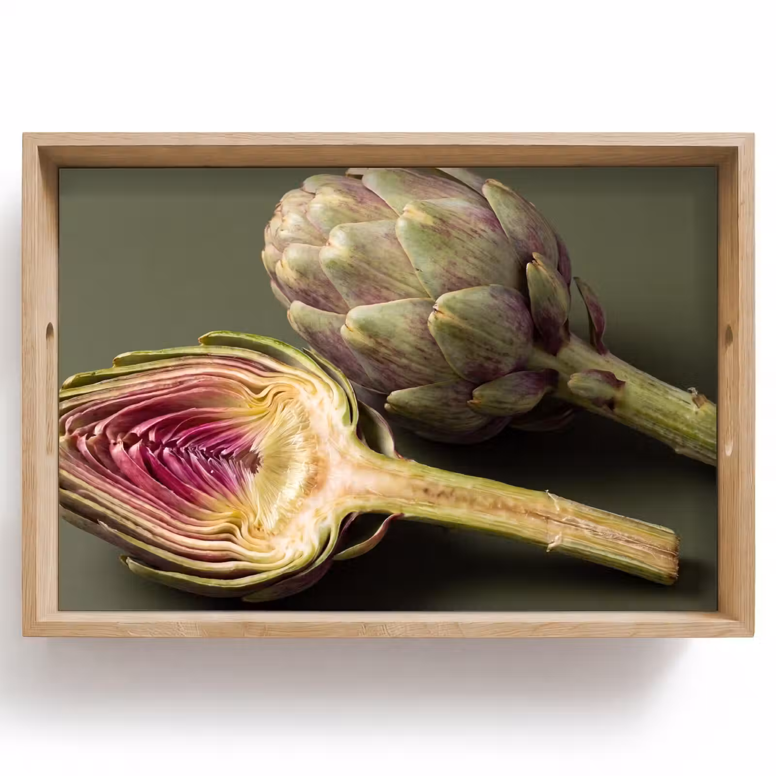 Dienblad - Artisjok - Paars - Voedsel — 1
