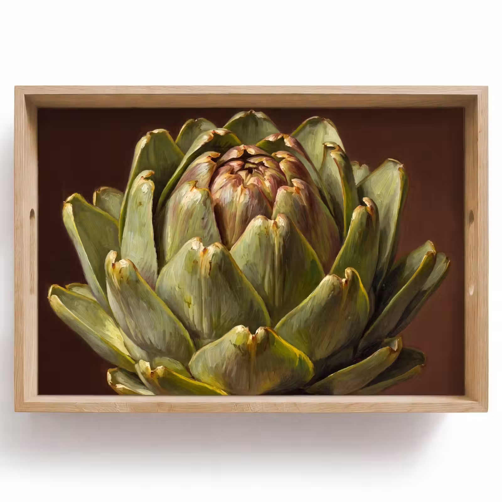 Dienblad - Groente - Artisjok - Groen — 1