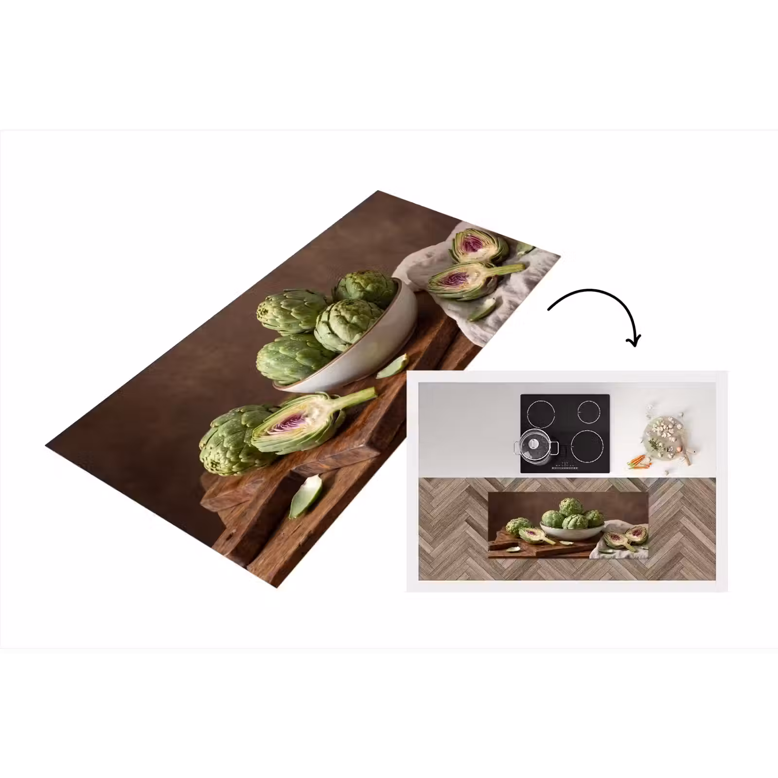 Keukenloper - Groenten - Artisjok - Keuken — 1