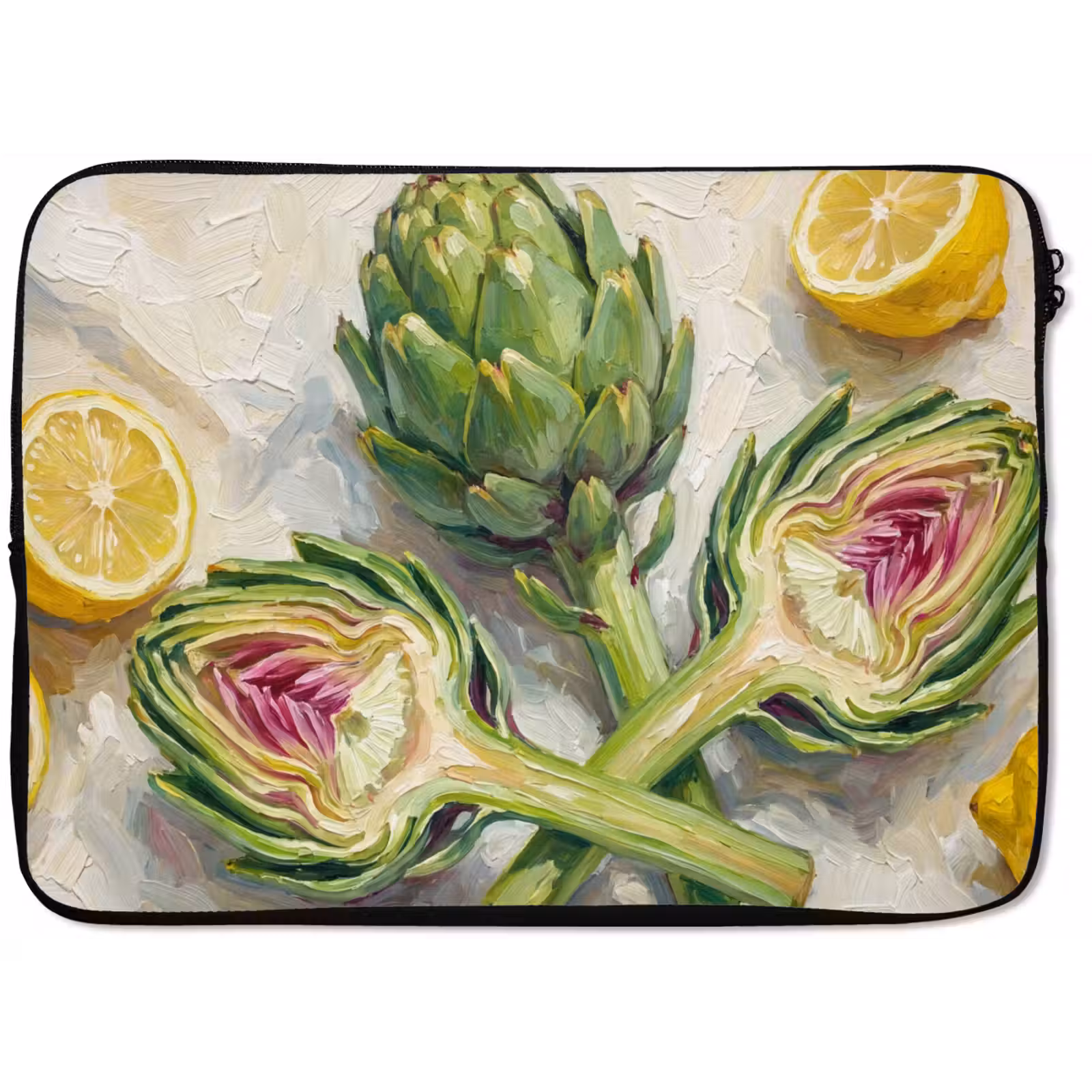 Laptophoes - Artisjok - Citroen - Eten — 1