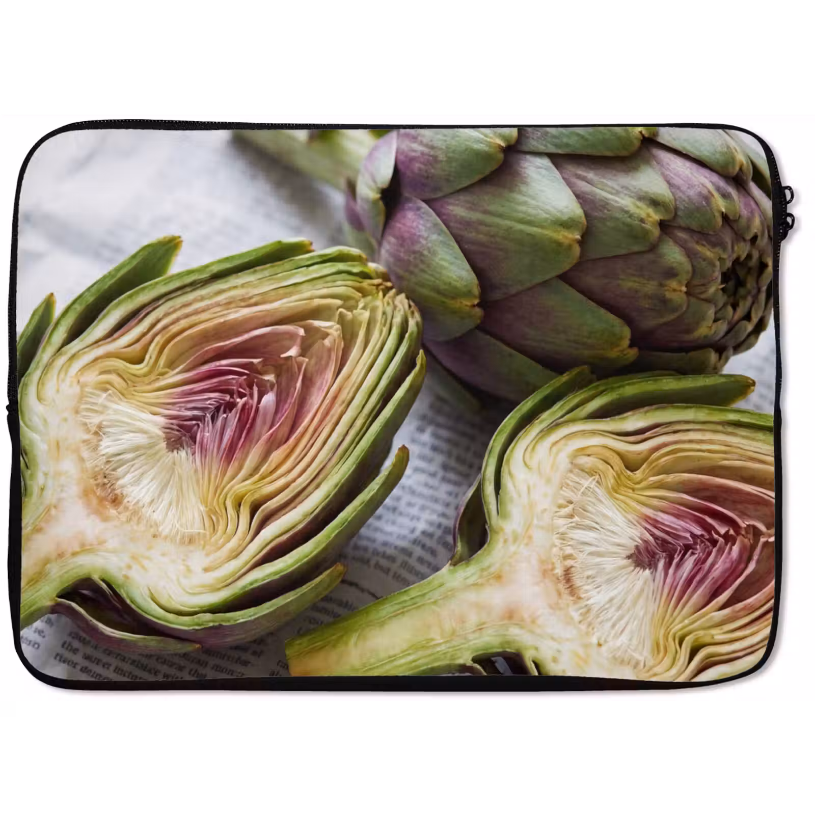 Laptophoes - Artisjok - Doorgesneden - Eten — 1