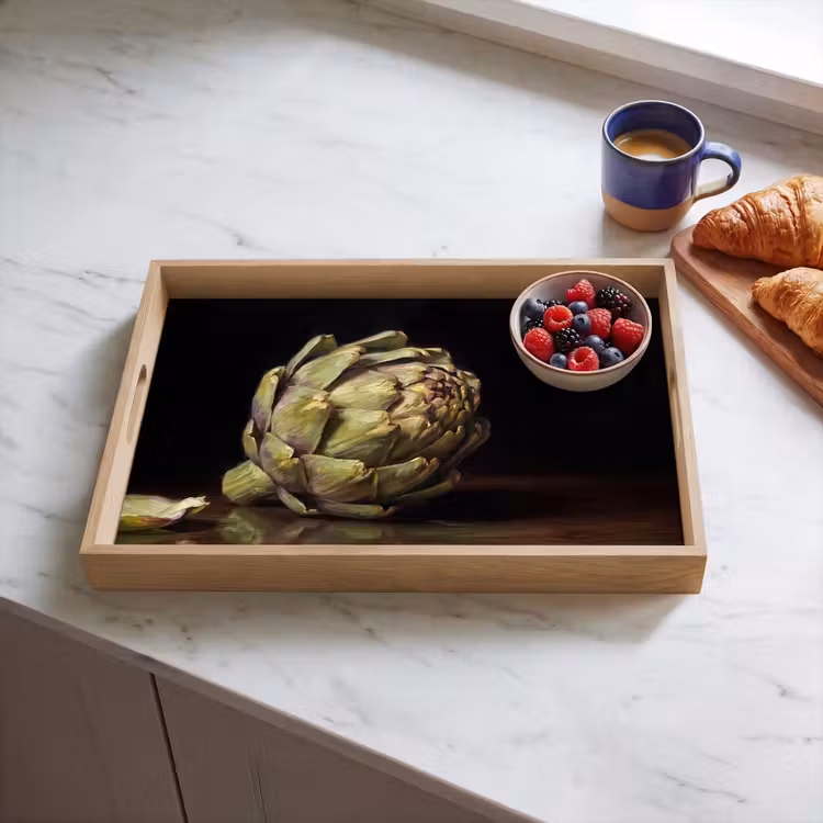 Dienblad - Artichok - Eten - Klassiek — 4