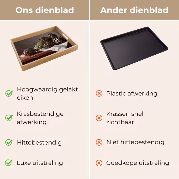 Dienblad - Artisjok - Eten - Rustiek — 3