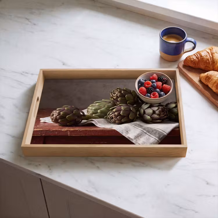 Dienblad - Artisjok - Eten - Rustiek — 4