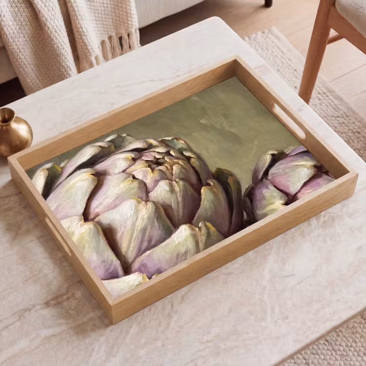 Dienblad - Groente - Stilleven - Schilderij — 2