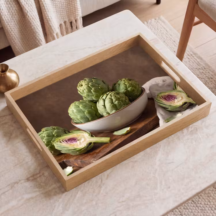 Dienblad - Groenten - Artisjok - Keuken — 2