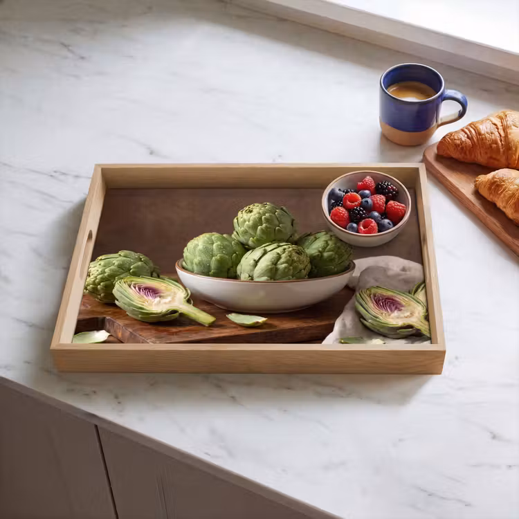 Dienblad - Groenten - Artisjok - Keuken — 4