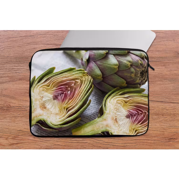 Laptophoes - Artisjok - Doorgesneden - Eten — 2