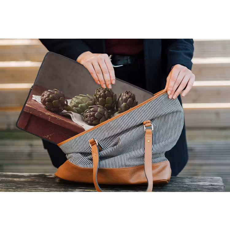 Laptophoes - Artisjok - Eten - Rustiek — 4