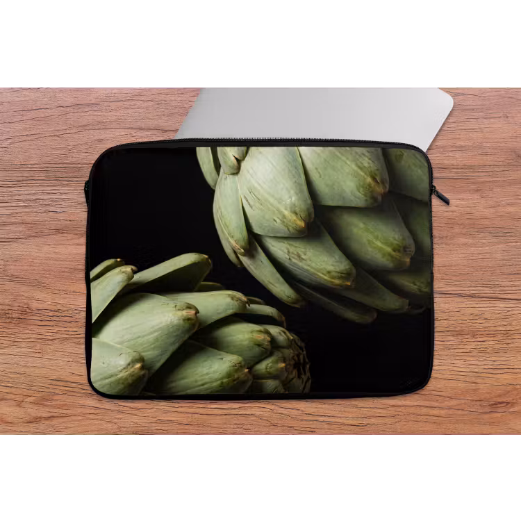 Laptophoes - Artisjok - Groen - Eten — 2