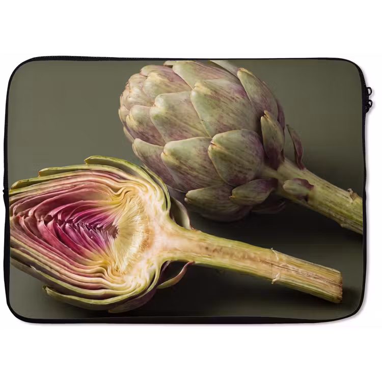 Laptophoes - Artisjok - Paars - Voedsel — 1