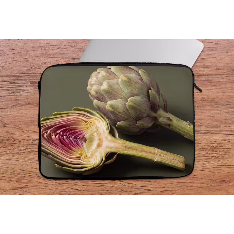 Laptophoes - Artisjok - Paars - Voedsel — 2
