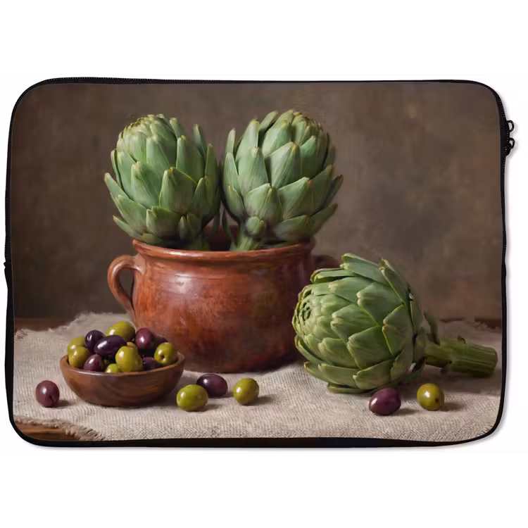 Laptophoes - Artisjokken - Olijven - Eten — 1