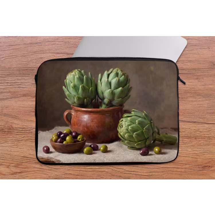 Laptophoes - Artisjokken - Olijven - Eten — 2