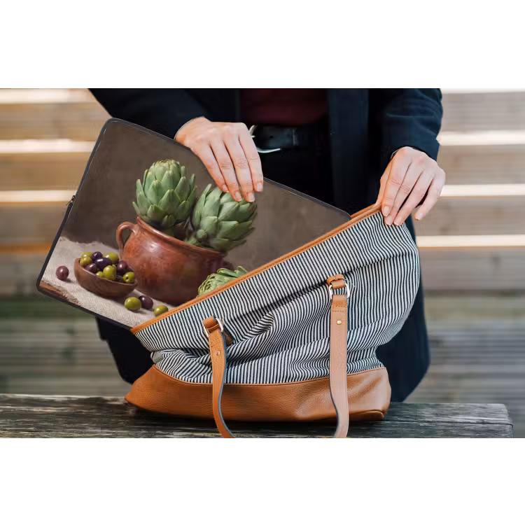 Laptophoes - Artisjokken - Olijven - Eten — 4