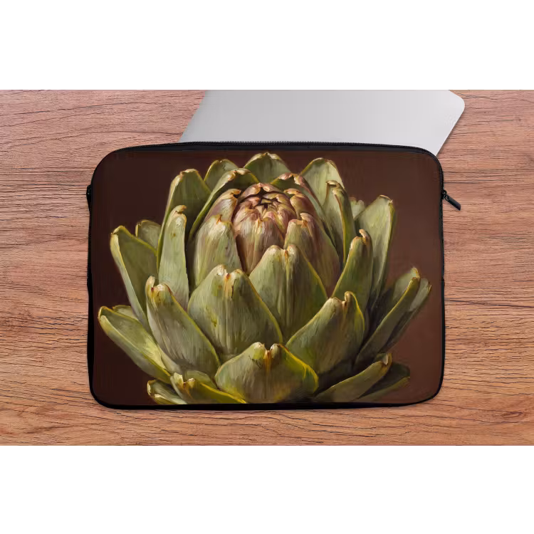Laptophoes - Groente - Artisjok - Groen — 2