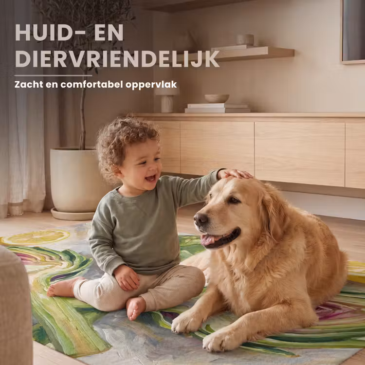 Vloerkleed - Artisjok - Citroen - Eten — 6