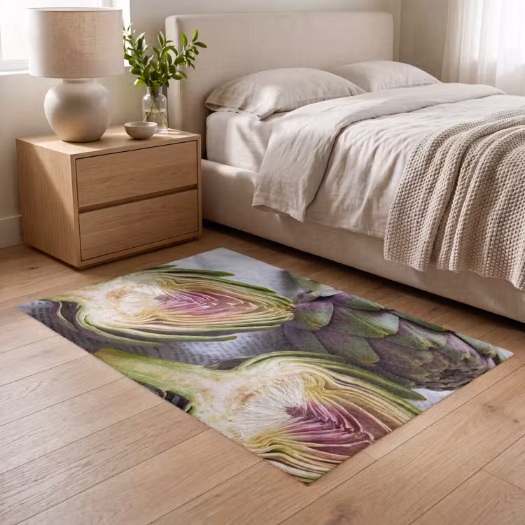 Vloerkleed - Artisjok - Doorgesneden - Eten — 5