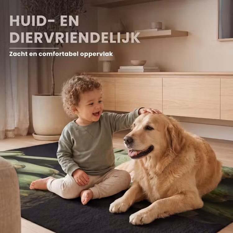 Vloerkleed - Artisjok - Groen - Eten — 6