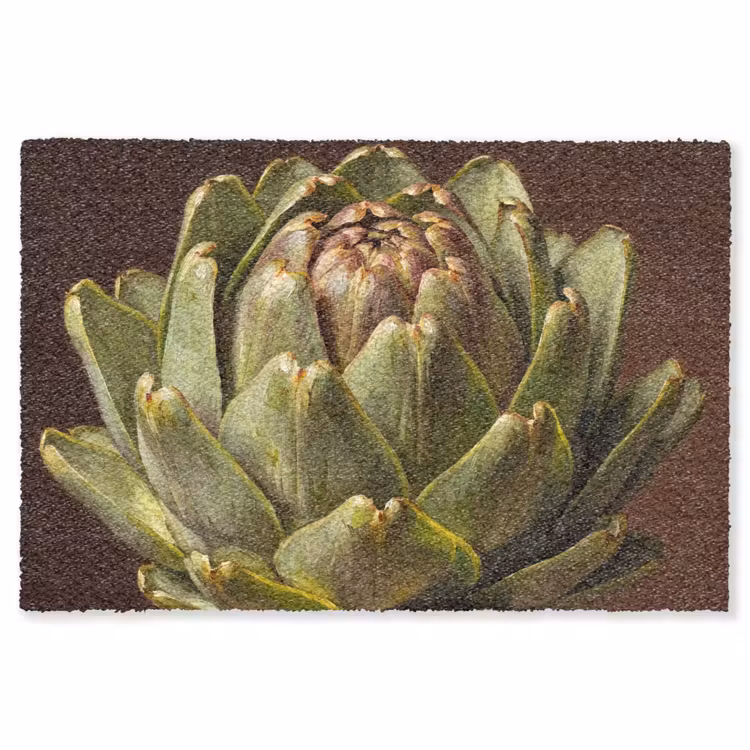 Vloerkleed - Groente - Artisjok - Groen — 1