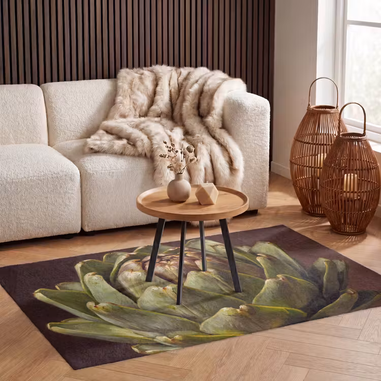 Vloerkleed - Groente - Artisjok - Groen — 3