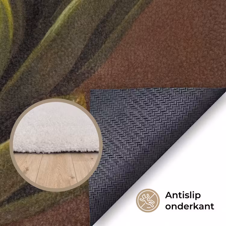 Vloerkleed - Groente - Artisjok - Groen — 4