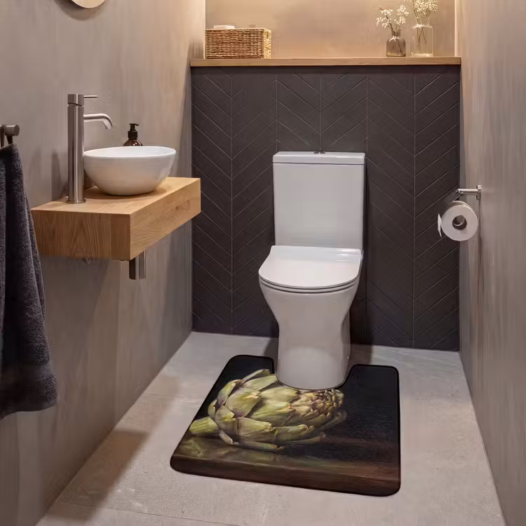 Wc Mat - Artichok - Eten - Klassiek — 2