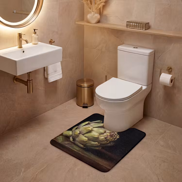 Wc Mat - Artichok - Eten - Klassiek — 3