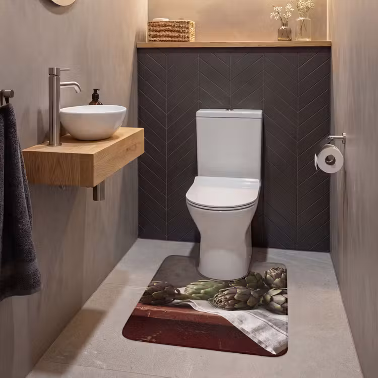 Wc Mat - Artisjok - Eten - Rustiek — 2