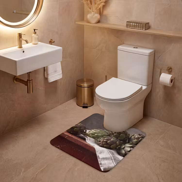 Wc Mat - Artisjok - Eten - Rustiek — 3