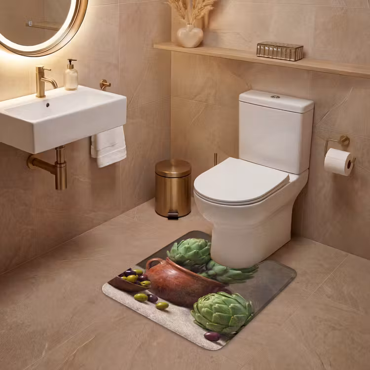 Wc Mat - Artisjokken - Olijven - Eten — 3