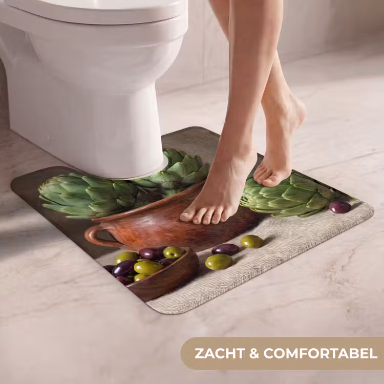 Wc Mat - Artisjokken - Olijven - Eten — 5