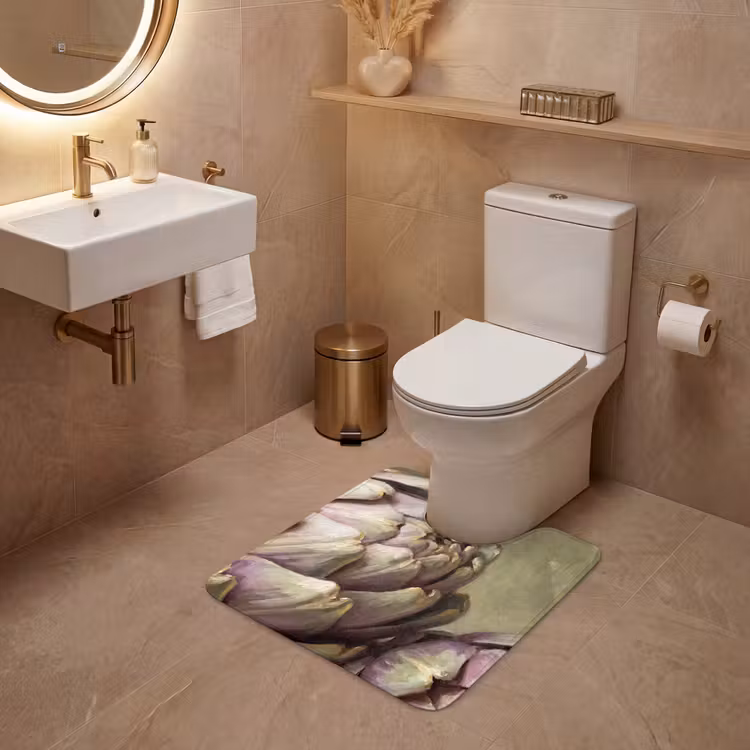Wc Mat - Groente - Stilleven - Schilderij — 3
