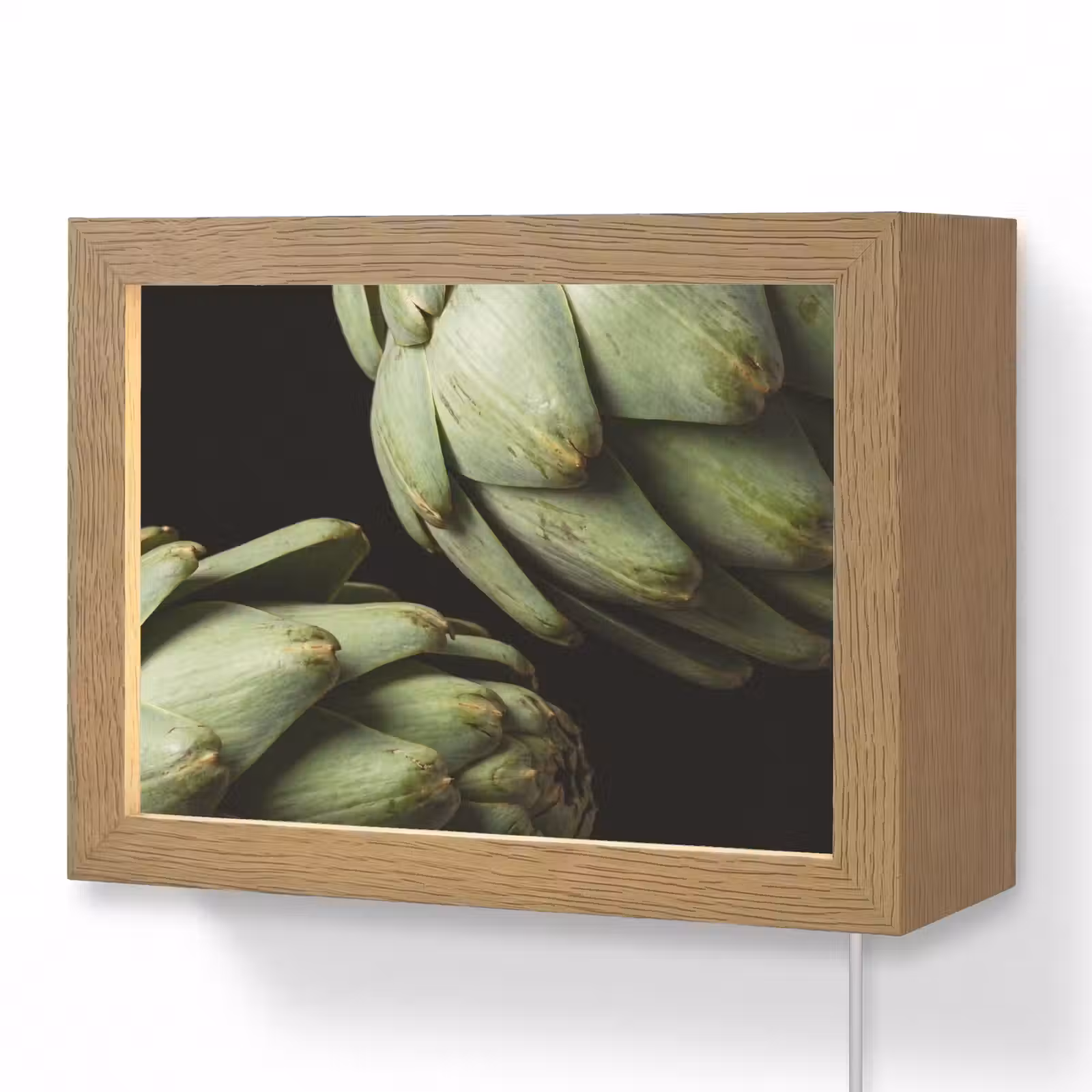 Lightbox - Wandlamp - Artisjok - Groen - Eten — 1