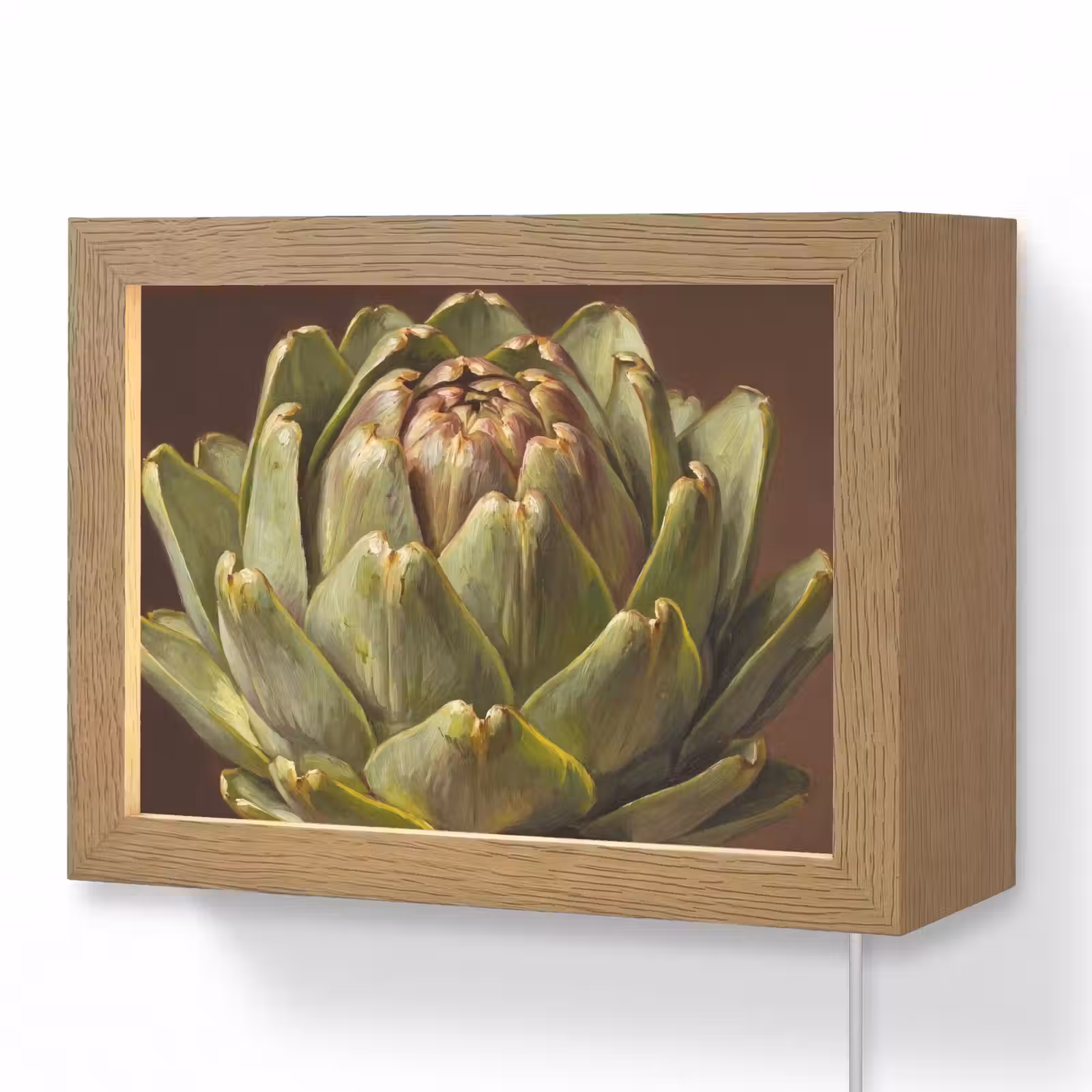 Lightbox - Wandlamp - Groente - Artisjok - Groen — 1