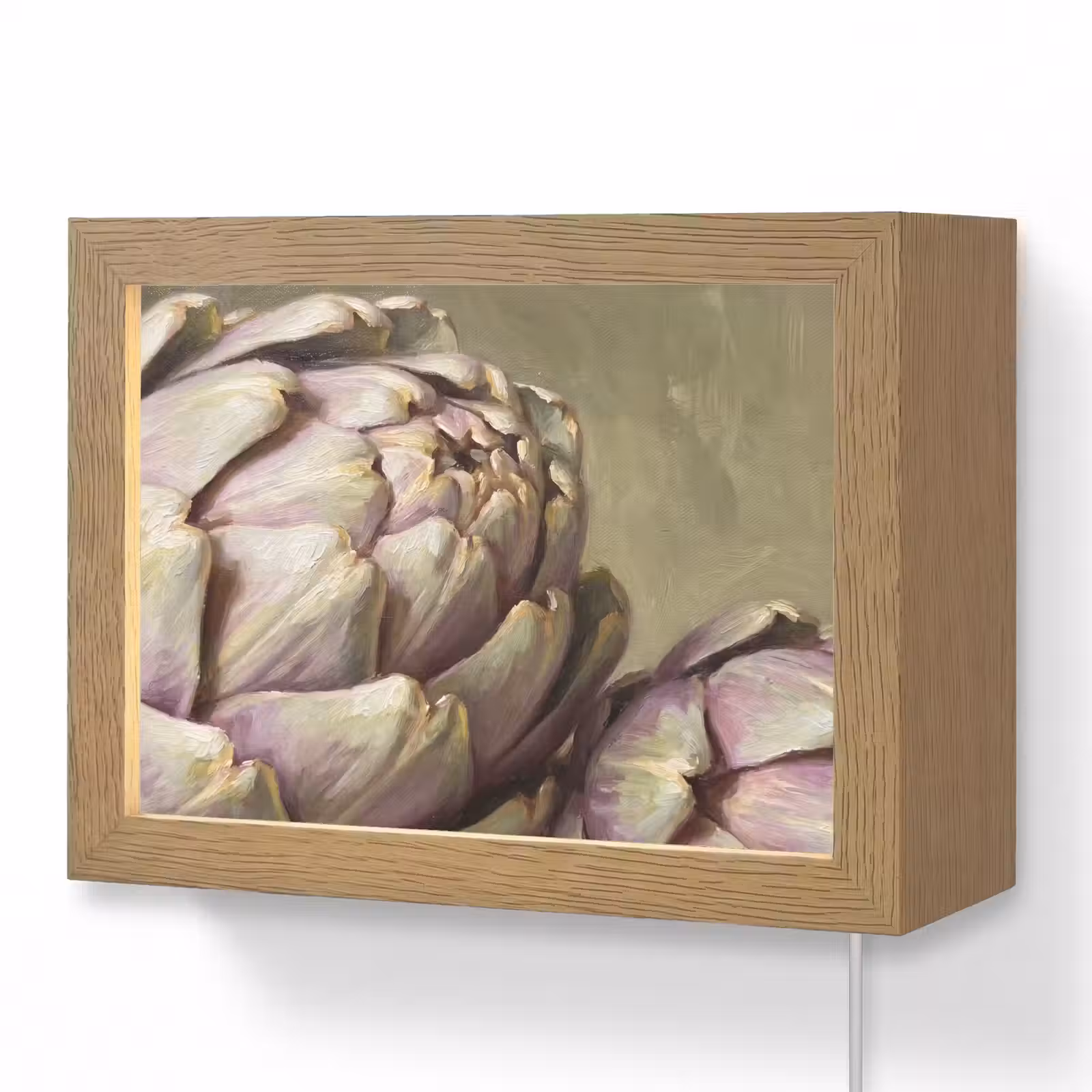 Lightbox - Wandlamp - Groente - Stilleven - Schilderij — 1
