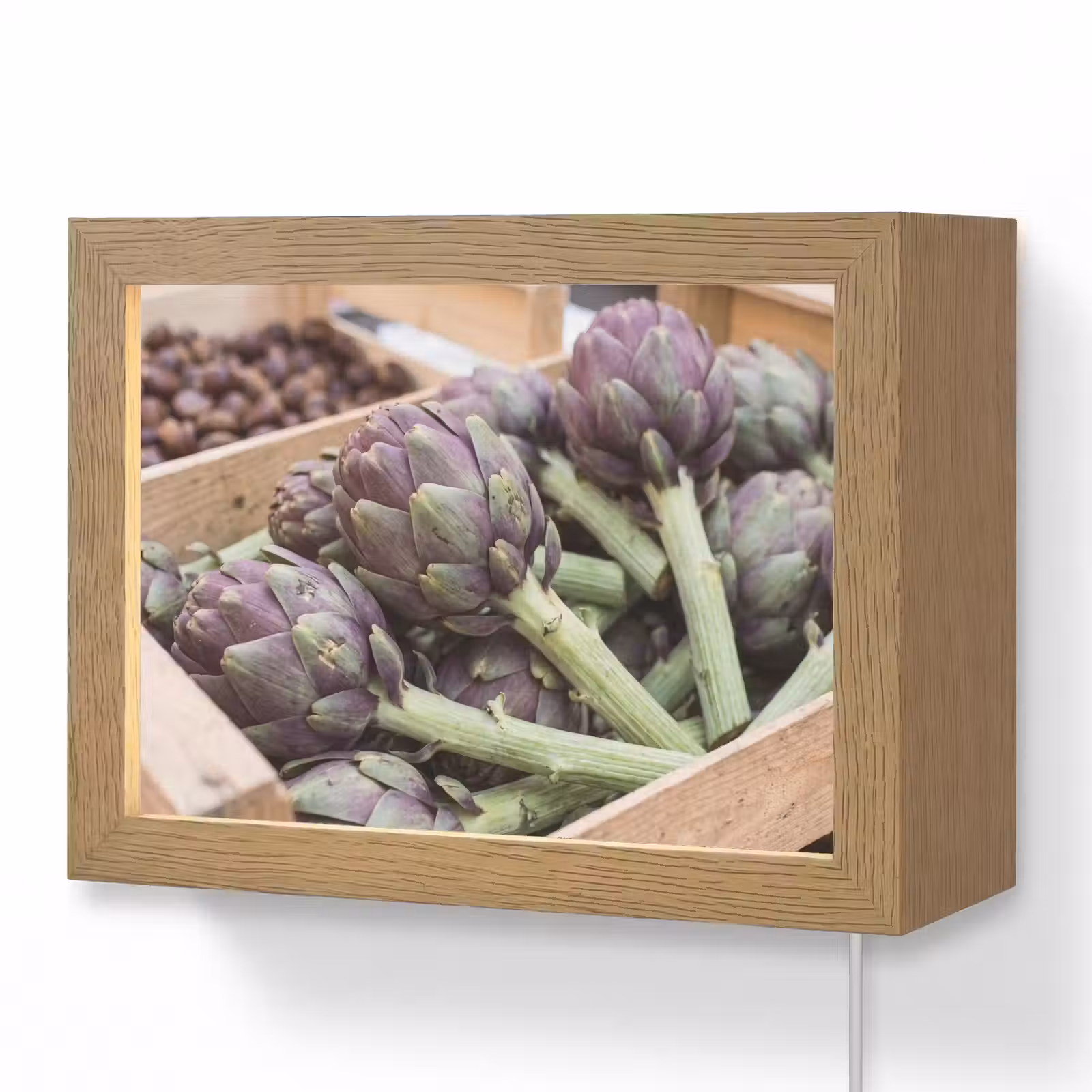 Lightbox - Wandlamp - Groenten - Markt - Vers — 1