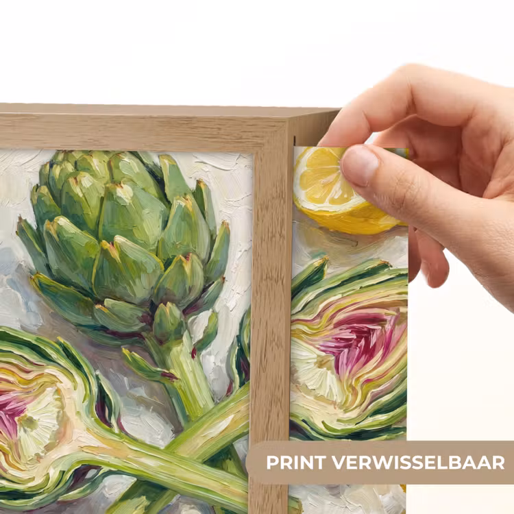 Lightbox - Wandlamp - Artisjok - Citroen - Eten — 6