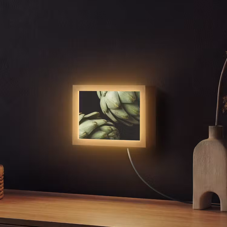 Lightbox - Wandlamp - Artisjok - Groen - Eten — 2